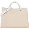 Valentino borsetta borsa a tracolla Alexia Summer Shopping Bag Nat/Creamwhite beige
