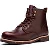 SL-Saint Stivali da uomo a punta morbida impermeabili in pelle bovina/fodera in lana Scarpe di moda (Pelle-Fodera, Marrone, Adulto, Uomo, 45, Numero, Sistema Taglie Calzature EU, Media)