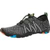 SAGUARO Scarpe da Sport Acquatici Uomo Donna Scarpette Scoglio Traspiranti Leggere Scarpe da Immersione per Piscina Spiaggia Canottaggio Mare Fiume Surf Vela Acqua Cycling, Grigio Fossile, 37 EU