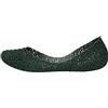 Melissa Ballerine Campana Papel 20 Punta Chiusa Donna, Verde, 37.5 EU