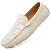 CZHIHANEG Uomo Mocassini da Uomo Mocassini in Pelle di Alta qualità Moda Slip-on Shoes Driver Shoes Scarpe Casual Piatte 38-49 EU