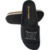 Laura Biagiotti Ciabatte aperte estive donna basse nero 9784 (Nero, Sistema Taglie Calzature EU, Adulto, Donna, Numero, Media, 40)