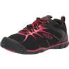 KEEN Chandler 2 CNX, Scarpe da Ginnastica, Unisex - Bambini e ragazzi, Black/Red Carpet, 22 EU