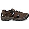 Teva Omnium 2 Leather - Sandali a Punta Aperta Uomo, Marrone (Turkish Coffee Tkcf), 42 EU