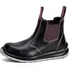 SAFEYEAR S3 Scarpe Antinfortunistiche Donna, M-8025FM Comode Scarpe da Lavoro Estive & Inverno, Impermeabile & Traspirante Pelle, SRC Leggere Suole, S1P Punta Composita & Piastra anti Penetrazione