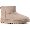 JOMIX Stivali Invernali Donna Caldi con Foderati Pelliccia Sintetica Stivaletti Bassi Classici Effetto Camoscio Trocchetti Pelosi Comodi alla Caviglia Polacchini Imbottiti Inverno WSB255311 Beige 38