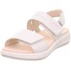Legero Sandalo piatto da donna Ella, Offwhite 1000., 40 EU