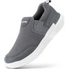 FitVille Scarpe Uomo per Camminata Antiscivolo Slip-on Casual Sneaker Senza Lacci Comode Leggere e Traspiranti a Pianta Larga