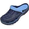 ChayChax Uomo Donna Zoccoli Spiaggia Giardino Ospedale Estate Sandali da Mare Pantofole da All'Aperto con Solette Morbido e Comode, Blu, 40/41 EU
