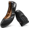 DREAM PAIRS Ballerine Donna Pieghevoli Leggere | Suola PVC leggera, soletta a tre strati, pieghevoli 360°, per viaggi e lunghe camminate.