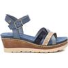 REFRESH - Sandali Donna Jeans - Scarpe comode e versatili - Moda casual - Modello 17268203 (Misurare 41)