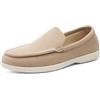 Xinghuanhua Mocassini Uomo in Camoscio Fatti a Mano Scarpe Casual Pantofole Moderne Comode Slip-On