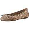 GeoxD LOLA A - Ballerine Donna , Oro (Gold (ROSE GOLD/LT TAUPECH8H6)), 35