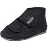 Aerosoft Stivali 6062-4P Donna Uomo Pantofole Antiscivolo Chiusura a Strappo (Nero, 40)