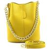 Superflybags Donna Borsa a Secchiello in vera Pelle Modello KIM 24x20x14made in Italy