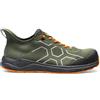 Sottozero Work FLEXIFLY S1PS, Scarpe Antinfortunistiche da Lavoro Uomo Donna, Leggere con Calzata Senza Mani Wave-in (Verde/Arancio, Sistema Taglie Calzature EU, Adulto, Uomo, Numero, Media, 35)