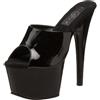 Pleaser - Adore-701, Sandali Aperti da donna, Negro (black), 39