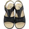 ENVAL SOFT SANDALI ENVAL CON ZEPPA E SOLETTA ESTRAIBILE DONNA NERO Made in Italy Colore : NERO Taglia : 38