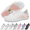 SAGUARO Scarpe Barefoot Minimaliste Donna Scarpette da Acqua Traspiranti Asciugatura Rapida Scarpe da Scoglio Antiscivolo per Bagno Spiaggia Yoga Surf, Arancione, 41 EU