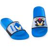 Sonic The Hedgehog Ciabatte blu per bambini | Calzature casual con Sonic & Shadow | Scarpe slip-on con volti dei personaggi dei cartoni animati | Sandali estivi comodi | Accessori casual per ragazzi