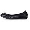 Wonders Black Bo Ballet Pump