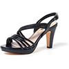 QUEEN HELENA Sandali Eleganti con Strass con Tacco Donna S2820