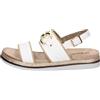 inblu Sandali a fascia con morsetto, donna, bianco, 39