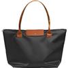 Aulenge Borsa Tote Donna Impermeabile Borsa Spiaggia e Viaggio Grande Leggera e Capiente con Tracolla Lunga Ideale per Shopping Viaggi Nero