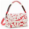 Desigual Borsa a mano con dettagli in stampa floreale, chiusura patta magnetica. Dispone di un ampio scomparto principale chiuso con zip, diverse tasche interne. Presenta un manico removibile, corto d