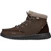 HEYDUDE Hey Dude Uomo Bradley Leather Fashion Boot, marrone, 44 EU