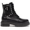 Nero Giardini I205895D Anfibi Donna in Pelle - Nero 35 EU