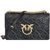 Pinko Borsa a tracolla Love One Classic nera da donna