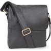 Bucklestone - Borsa Tracolla Uomo Vera Pelle - Piccola Messenger Bag con Multitasche - Crossbody Bag da Viaggio - Tracolla Regolabile - Dublin