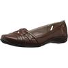 LifeStride Women's Diverse Flat DARKTAN 9.5 M US