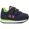 SUN68 Sneaker Boy's Tom Fluo (First Step) Z45302F (07 - Navy Blue, Sistema Taglie Calzature EU, Bimbo (0-5 Anni), Uomo, Numero, Media, 24)