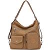NOTAG Borsetta Donna, Multi Tasche Borsa Tracolla Zaino Impermeabile da Viaggio Per Shopping