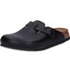 Birkenstock Professional BOSTON NL SCHWARZ 60194, Zoccoli e sabot Unisex adulto, Nero (SUPERLAUF) 41