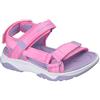 Skechers Sandali da ragazza Tread Seeker 27 EU, leggeri sandali sportivi con chiusura adattiva, cinghie regolabili, plantare imbottito, lavabili