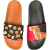 Dedoles Ciabatte Donna e Uomo Bambini Sandali Spiaggia Piscina Design | PVC sicuro, antiscivolo, suola sagomata, spiaggia piscina città, leggero, regalo, patatine fiori volpe lama, sandali estate