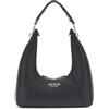 GUESS Calista Top Zip Shoulder Bag, Borsa a Tracolla Donna, Nero, Taglia Unica