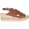 CALLAGHAN 29800 Sandali Donna Scarpe Zeppa Cuoio Pelle 39/Marrone