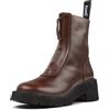 Camper Milah K400776, Zip Bootie Donna, Marrone medio 007, 37 EU
