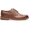 Infinity Leather Scarpe Eleganti da Ufficio in Pelle Marrone Derby Brogue Oxford da Uomo Chapman & Moore