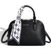 David Jones - Borsa a Mano Media Bugatti - Borsa a Spalla Tracolla Simil Pelle PU - Elegante Quotidiana - Nero