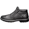 ENVAL SOFT STIVALETTI IN PELLE UOMO INVERNO 4700500 POLACCHINI BENNET NERO (45)