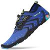 SAGUARO Scarpe da Immersione Donna Uomo Rapida Asciugatura Slittata Scarpette da Acqua per Nuoto Piscina Spiaggia Surf Blu 40 EU
