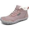 SAGUARO Barefoot Scarpe Invernali Caldo Stivali Neve per Uomo Donna,Gr.36-48