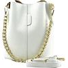 Superflybags Donna Borsa a Secchiello in vera Pelle Modello KIM 24x20x14made in Italy