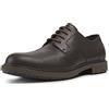 Camper Neuman K100152, Scarpe con lacci Uomo, Marrone scuro 022, 39 EU