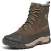 Sorel Buxton Lite Stivali da neve impermeabili da uomo, Maggiore/Jet, 43 EU